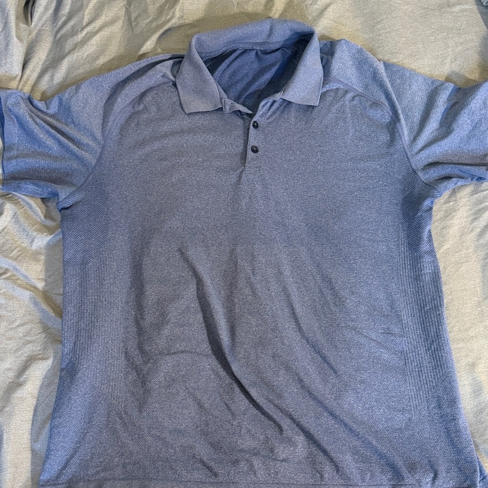 Lululemon Men's Blue Performance Polo Shirt